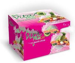 First Vita Plus Natural Health Drink in Fruits & Veggies w/ Mangosteen