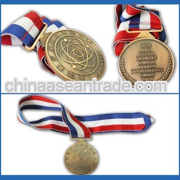 zinc alloy badge, metal medals,antique badge