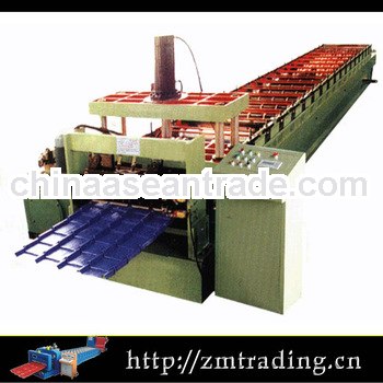zinc sheet chinese roof tile machine chrome plating machine cold rolling machine
