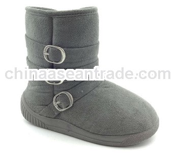 zipper buckle boots for girl ankle boot