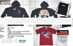 AND one (AND1) Basket Ball Apparel