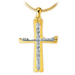 Divinity Diamond Cross Pendant