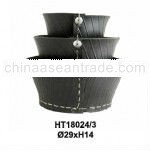 Garden Flower Rubber Basket