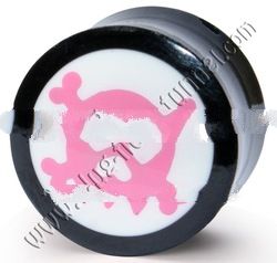 Organic Flesh Tunnel, Plug, Expander from Horn, Bone, Wood, Resin