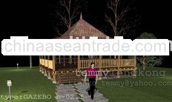 minahasa wooden house