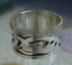 RFMN0060 - Sterling Silver Spinning Ring Model 4