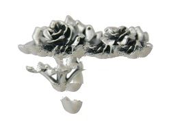 Designer Ring , Silver Ring , Rose Ring , Ring , Bali Jewelry