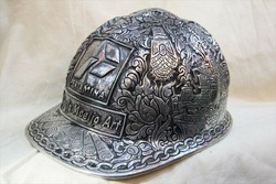 GCS001.00 Helm ukir / curved helmet