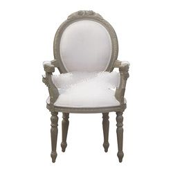 Mahogany Barbara Arms Dining Chair