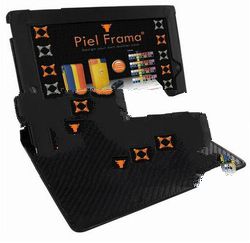 Piel Frama Black Crocodile Cinema Leather Case for tablet pc