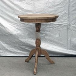French Round Side Table
