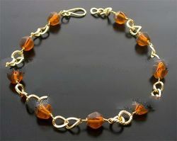 brass necklaces Y.255c