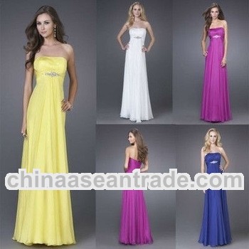 zt6128 various color of elegant long evening dress size s-2xl