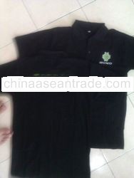 Android Polo Shirt Black Embroidery