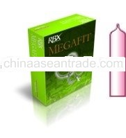 RBX - Megafit - Extra Large Male Latex Condoms