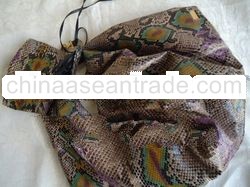 Hobo snakeskin bags