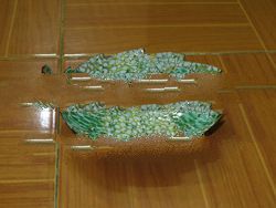 Lacquer coconut bowl