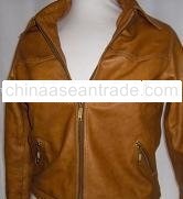 Camel Leather Jacket
