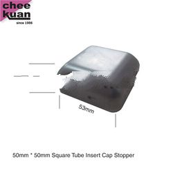 Furniture Square Tube Metal End Cap