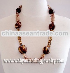 glass beads necklace