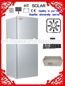 009 Ultra silent home use solar panel portable solar refrigerator fridge freezer 20-310L