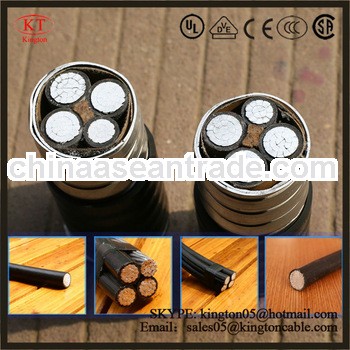0.6/1kv PVC insulated AAC ACSR drop wire cable