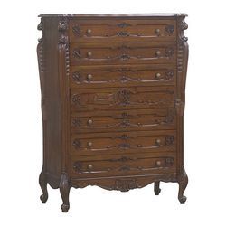 Heavy Carved Chest of Drawers