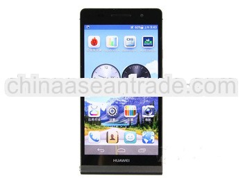 100% Original Huawei Ascend P6 phone with Android4.2 Hisilicon K3V2 Hi1536 Quad core 1.5GHz 2GB/8GB 