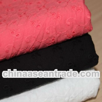 100% cotton embroidery fabric