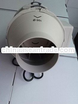 100 mm inline fan HF duct mixed flow inline fan smoke room fan ventilation