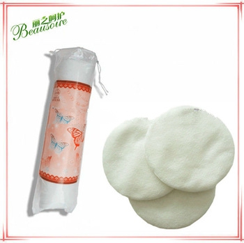 100% pure cotton high quality skin care puffs