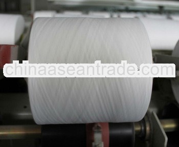 100% raw white close virgin high density polyester yarn