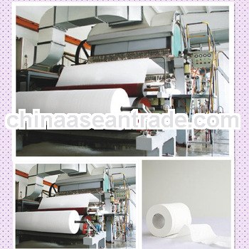 1092 single dryer can & single cylinder mould tissue paper machine