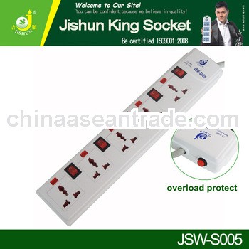 10A British Universal Garden Socket Surge Protector