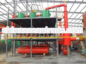 10MT WASTE RUBBER PYROLYSIS OIL PLANT