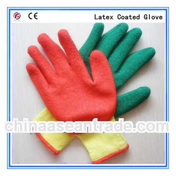 10 gauge latex coated gloves