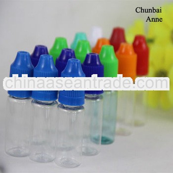 10ml dropper bottles green pet with child evident cap TUV/SGS certificate