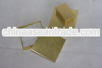 11# gold foil cotton filled Paper Box