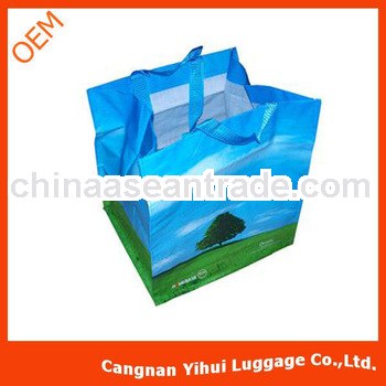 120gsm opp laminated pp woven tote bag