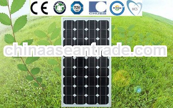 130w mono solar panel with 36 solar sells 18v