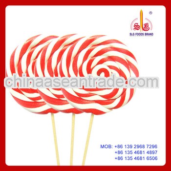 142g colorful bulk swirl lollipops