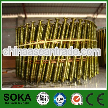 15 degree coil nails for making pallet/wire coil nails
