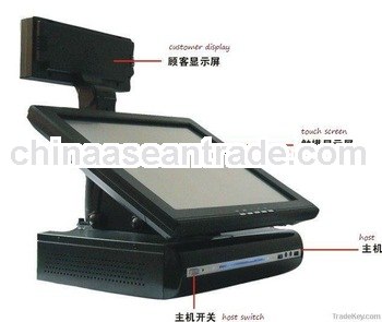 15" touch POS terminal / cashier/cash register