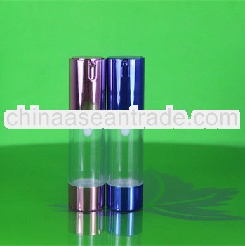 15ml hot sale empty airless pump bottle for personal care product