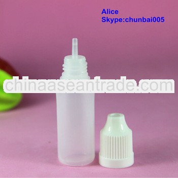 15ml plastic dropper bottles, pe ejuice bottle, child safety cap