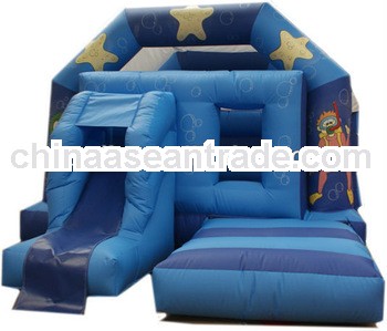 16ftx12ft Under Sea Front slide Combo Inflatable,Inflatable Bounce House