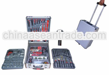 186 pcs tool kits with aluminum case(carbon steel-cr-v)