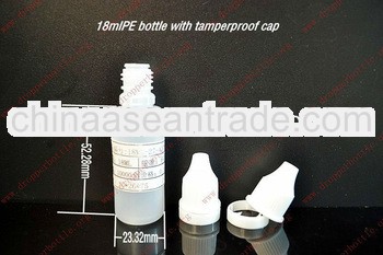 18ml PE eliquid eye dopper bottle for liquid medicine manufacture
