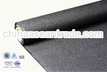 1.5mm double side woven graphite coated fire-resistant fiberglass cloth