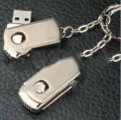 Metal Swivel USB Stick with High quality